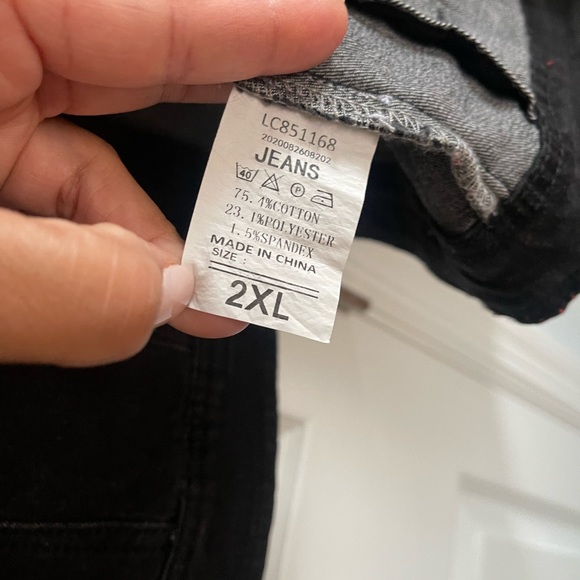 Black Denim Jacket - Picture 4 of 6